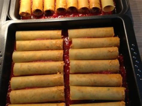 Cannelloni mit Hackfleisch -Parmesan-Füllung Rezept