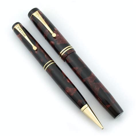 Parker Duofold Senior Streamline Fountain Pen Set Canada Burgundy