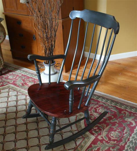 Antique Colonial Rocking Chair Rocking Chair Makeover Antique