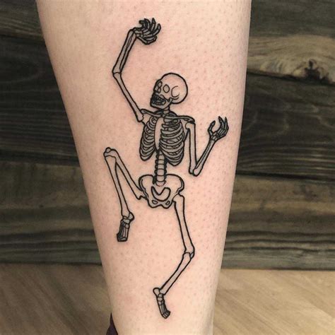 Skeleton Tattoo Ideas That Will Make You Feel Fragile
