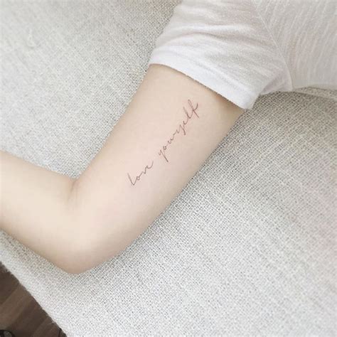 It was written by ed sheeran, benjamin levin and bieber, and produced by levin. Love yourself - Tattoogrid.net