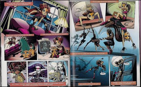 Monster High NOTICIAS Comics De Cat Tastrophe Y Voltegeous Con