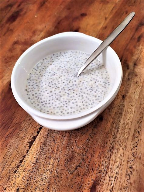 Lait de coco aux graines de chia Goûtu org