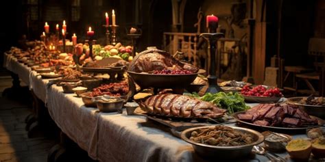 Experience The Grandeur Of A Medieval Feast Table