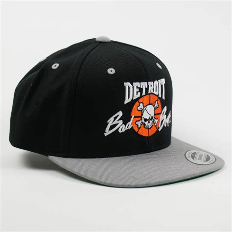 Authentic Detroit Bad Boys Snap Back Baseball Cap Hat Ds Online
