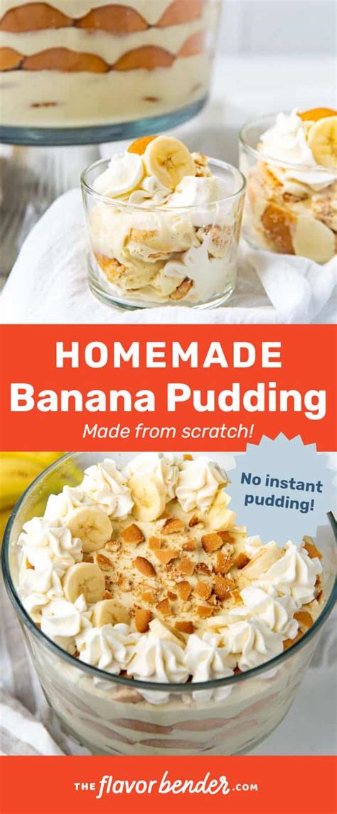 The Best Homemade Banana Pudding The Flavor Bender