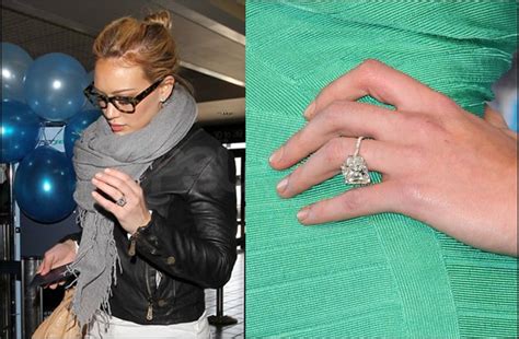 Hilary Duff Engagement Ring