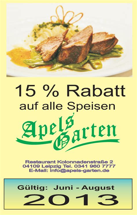 Apels garten 85 among leipzig restaurants. Deutsche & Regionale Gaststätten: Apels Garten, Leipzig ...