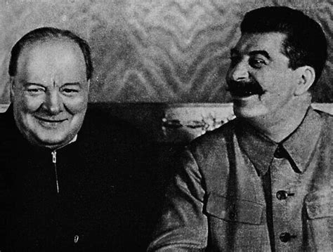 Joseph Stalin And Mr Churchill 1942 1945 Print 18322816