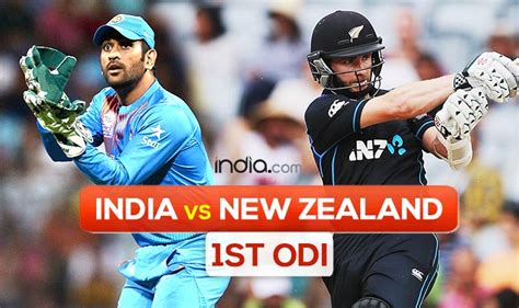 Ind Beat Nz By 6 Wkts India Vs New Zealand Live Cricket Score 1st