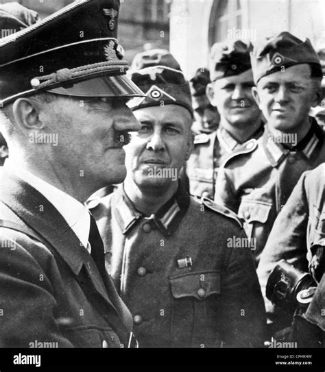 Adolf Hitler And Soldiers 1942 Stock Photo Royalty Free Image
