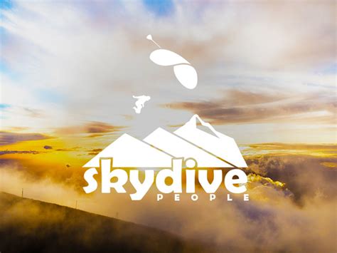 Skydiving Logo By Studio Vertex On Dribbble