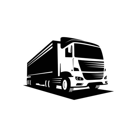 Truck Silhouette Abstract Logo Template Vector Illustration 10231314