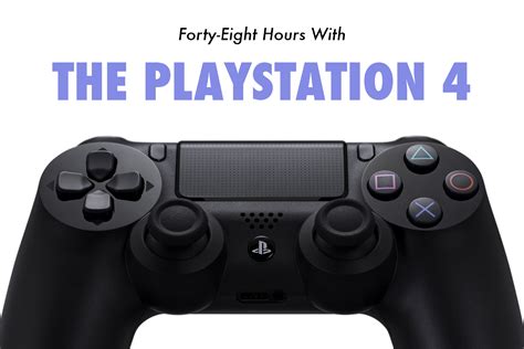 Playstation 4 First Impressions