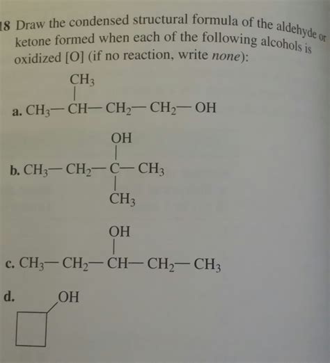 Solved Draw The Condensed Structural Formula Of The Alken Chegg Com