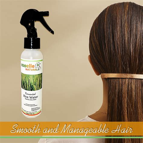 Fermented Rice Water Spray Hair Growth Formula Scalp And Hair Etsy Canada