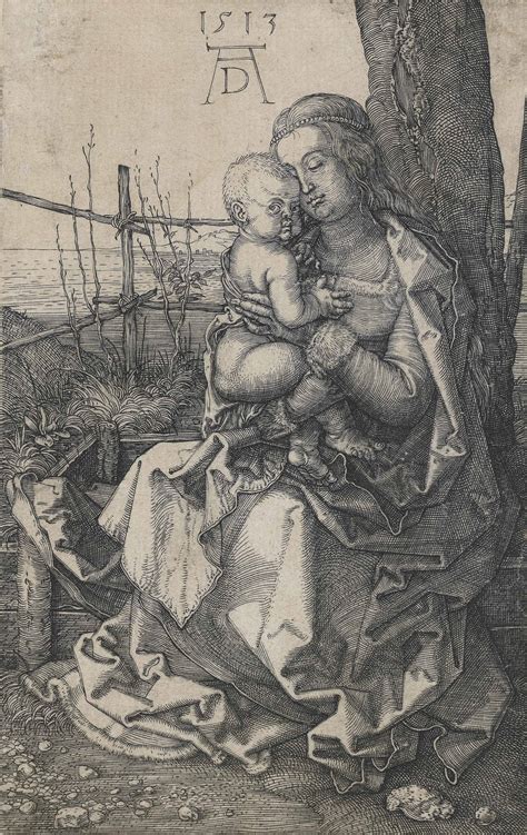 Albrecht Dürer 1471 1528 The Virgin And Child Seated By A Tree