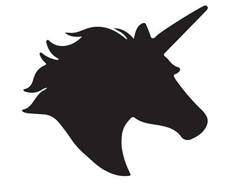 Supercoloring.com is a super fun for all ages: Unicorn head clipart black and white » Clipart Station