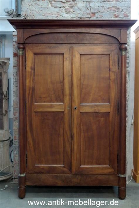 (9) graz kombi 700 width 11´8. Empire Biedermeier Schrank Antik Möbellager Berlin ...