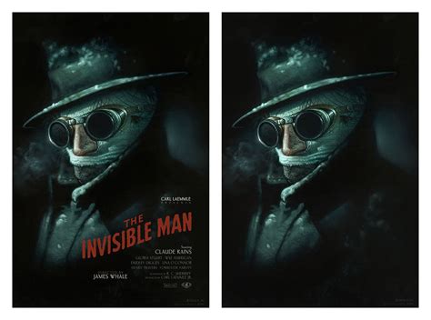 The Invisible Man By Greg Staples Poster Pirate