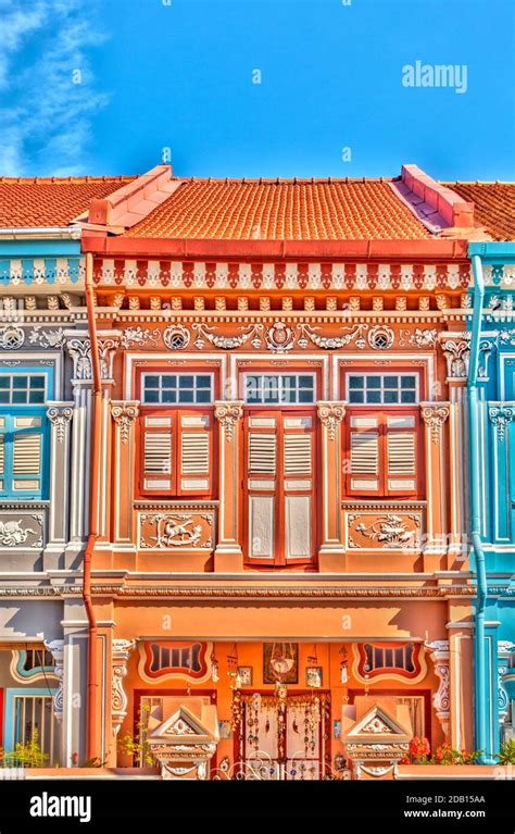 Traditional Peranakan Architecture In Singapores Joo Chiat District