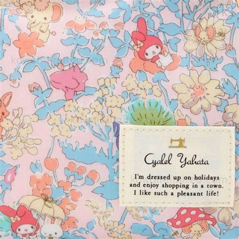 Japan Sanrio Liberty Print Cosmetic Pouch My Melody 45th