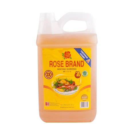 Promo Rose Brand Minyak Goreng 5 L Diskon 11 Di Seller Mawar Brand