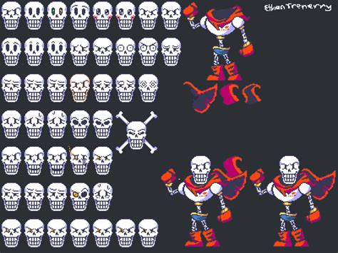 Papyrus Sprites Extended By Mummy75ethantrenerry On Deviantart