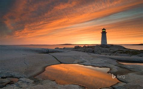 1920x1080px 1080p Kostenloser Download Peggys Cove Lighthouse In