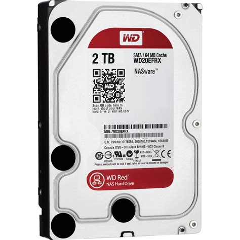 Wd 2tb Wd Red Sata 35 Nas Oem Hard Drive Wd20efrx Bandh
