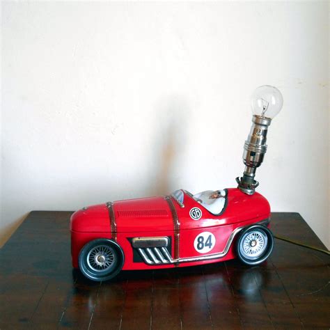More than 477 race car lamp at pleasant prices up to 13 usd fast and free worldwide shipping! Upcycled Toy Car Table Light | #UpcycledLight #UpcycledToy ...