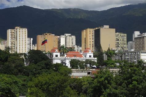 Palácio Presidencial De Miraflores Em Caracas Foto De Stock Imagem De