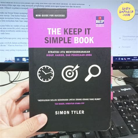 Resensi Buku The Keep It Simple Book Simon Tyler ~ Bukuhapudin