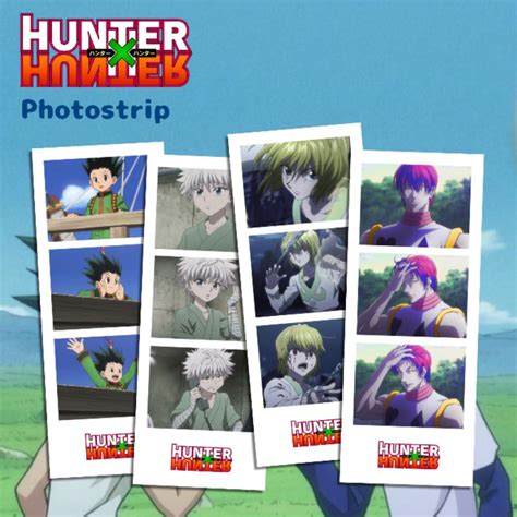 Photostrip Anime Hunter X Hunter Gon Freecs Killua Zoldyck Kurapika