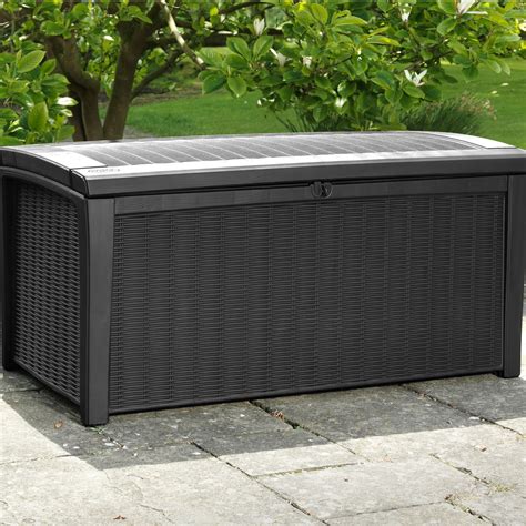Check spelling or type a new query. Borneo Rattan Effect Plastic Garden Storage Box ...
