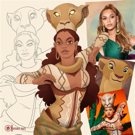 Nala From The Lion King As A Human In 2020 Disney Ani