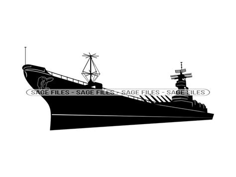 Battleship Svg Navy Svg Ship Battleship Clipart Battleship Etsy In