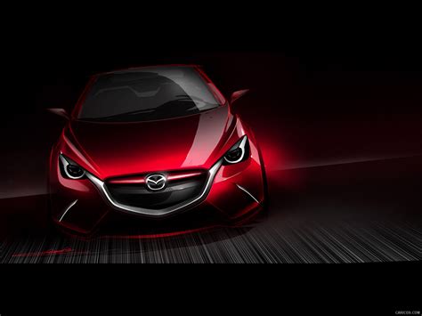 2014 Mazda Hazumi Concept Design Sketch Wallpaper 61 IPad 1024x768