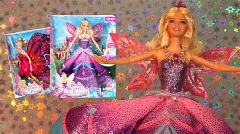 Barbie Princess Catania Barbie Mariposa And The Fairy Princess Barbie Doll Collection Youtube