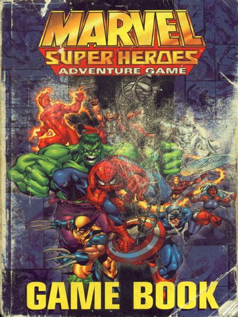 Marvel Super Heroes Adventure Game Saga Rpg Rule Book Pdf