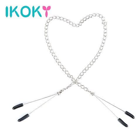 Aliexpress Com Buy IKOKY Adjustable Breast Labia Clips Sex Product Nipple Clamps Sex Toys For