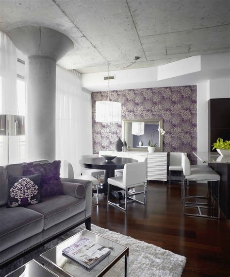 23 Purple Dining Room Designs Decorating Ideas Design