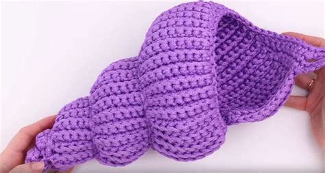 Crochet Shell For Decoration Crochet Ideas