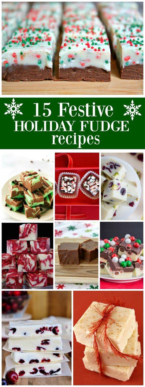 Holiday Desserts Are Featured In This Collage With The Words Festive