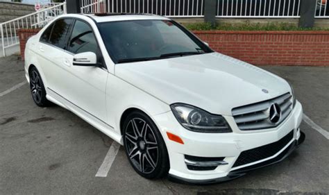 We analyze millions of used cars daily. 2013 Mercedes C250 AMG Dinamica Edition Sedan 13K Miles ...