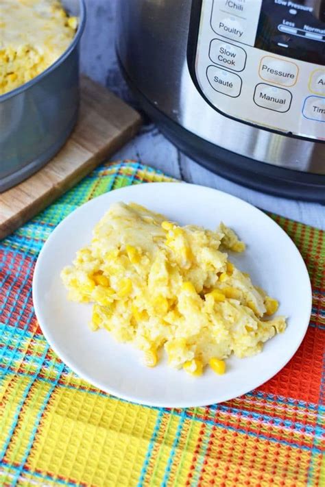 It's made the night before you want to bake it, so it's ideal for holiday brunches or when. This Instant Pot corn casserole is about the easiest and fuss free you can get! #easypea… | Side ...