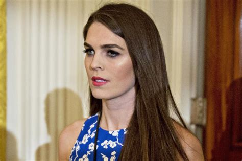 hope hicks named white house communications director