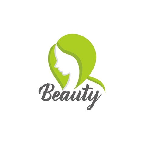 Logo De Beauté Vecteur Premium