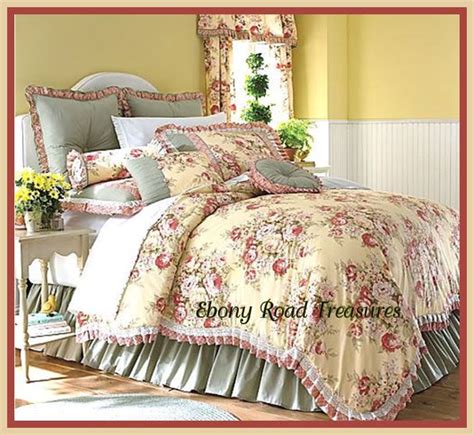 Best cheap king size bed comforter sets sale. 11 king buttery yellow floral toile comforter set