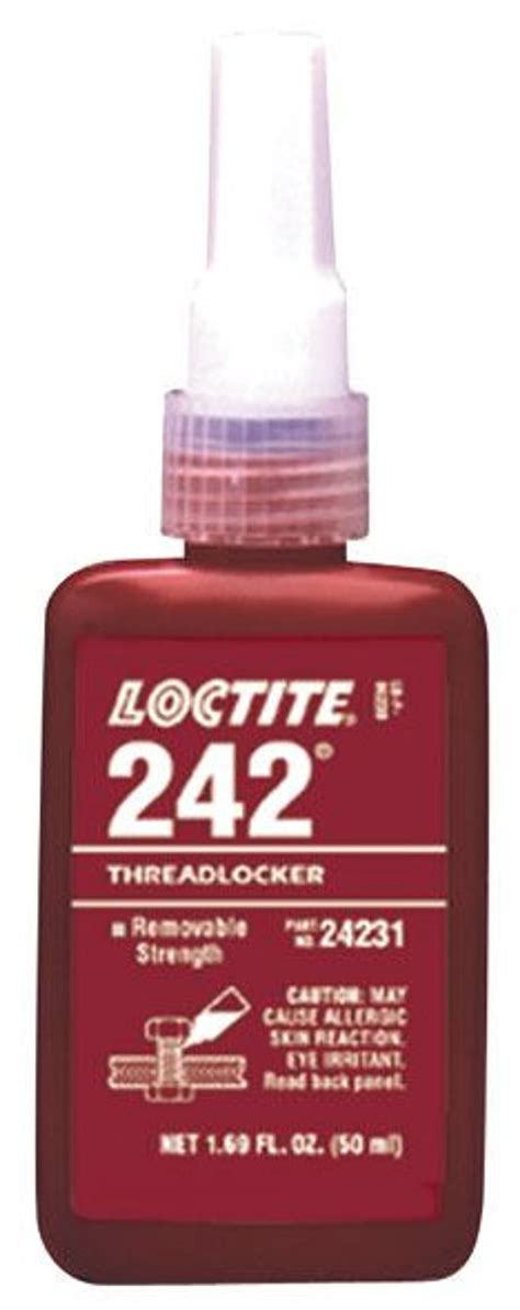 Loctite 242 Threadlocker Medium Strength Model 24231 50 Ml Tube